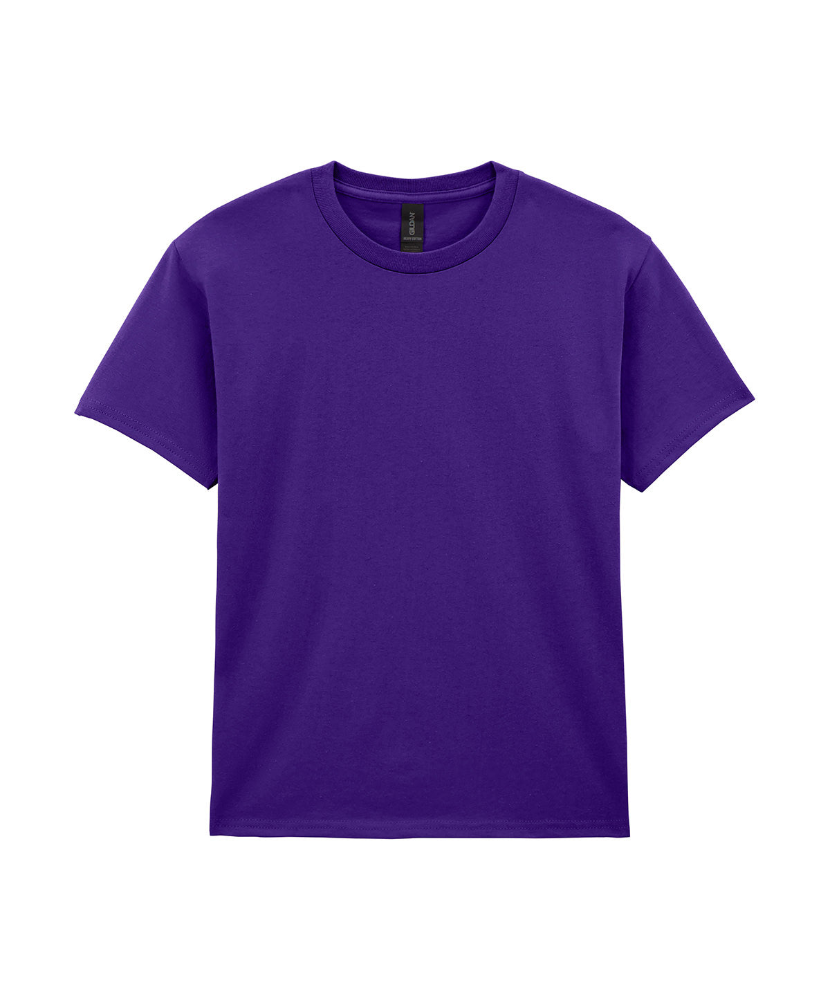 Camiseta de algodn grueso para jvenes | Morado