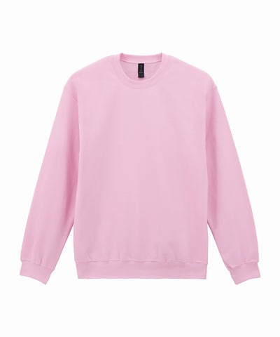Sudadera de peso medio de felpa suave para adultos style ras du cou | Rosa Plido