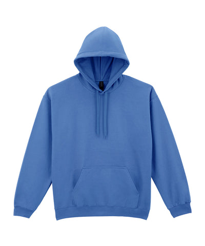 Sudadera con capucha de felpa de peso medio estilo suave para adultos | Azul Celeste