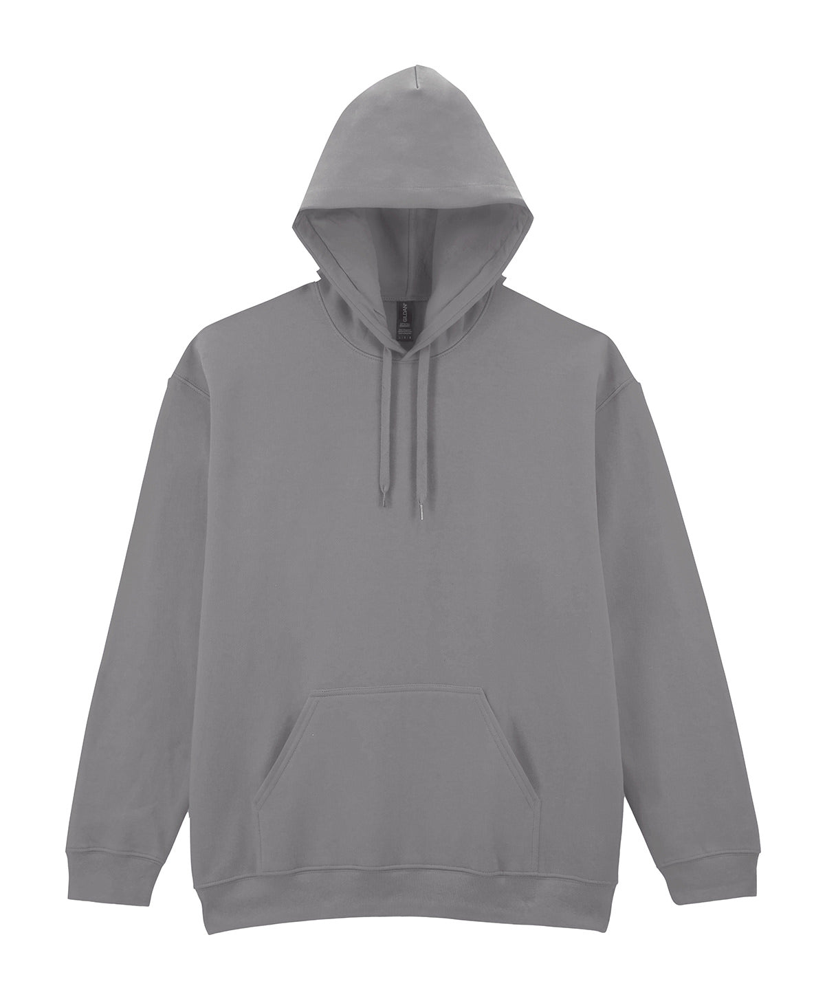 Weicher Mittelschwerer Fleece-Hoodie für Erwachsene | Zement