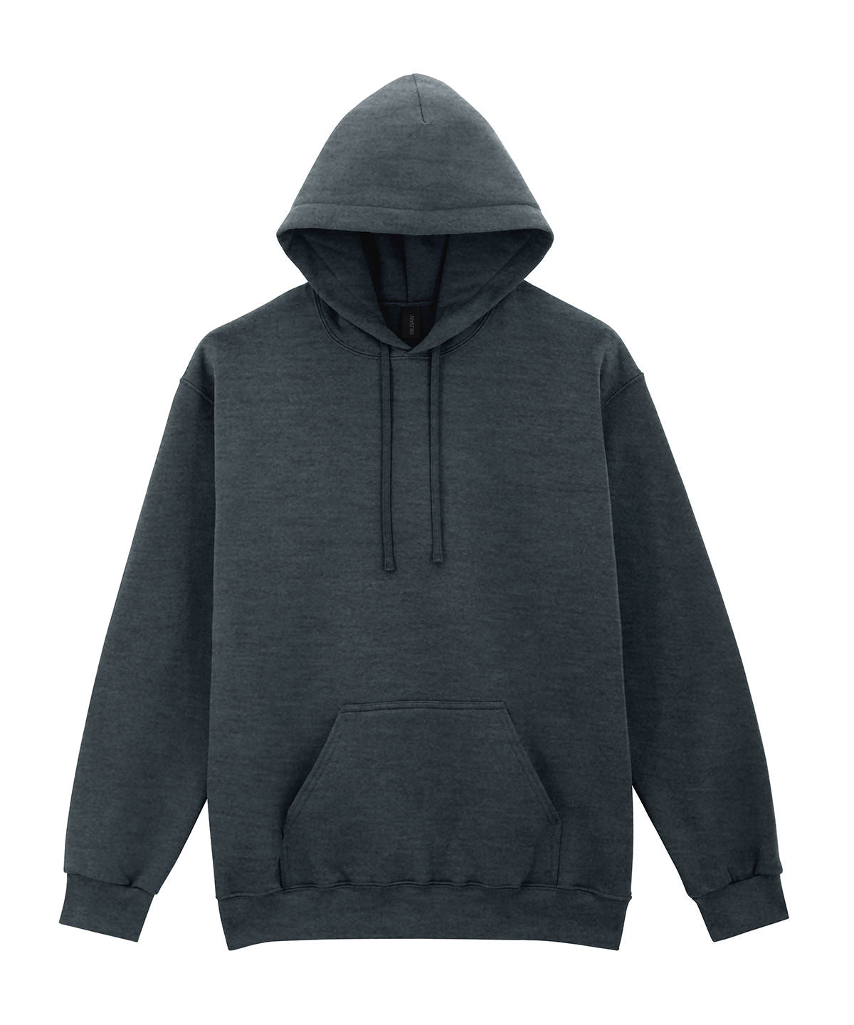 Weicher Mittelschwerer Fleece-Hoodie für Erwachsene | Dunkelgrau
