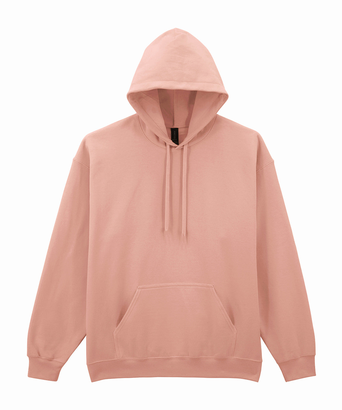 Sudadera con capucha de felpa de peso medio estilo suave para adultos | Rosa Empolvado