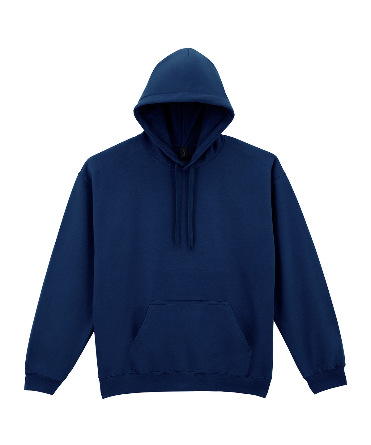 Weicher, mittelschwerer Fleece-Kapuzenpullover für Erwachsene | Marineblau - Tiefes Dunkelblau