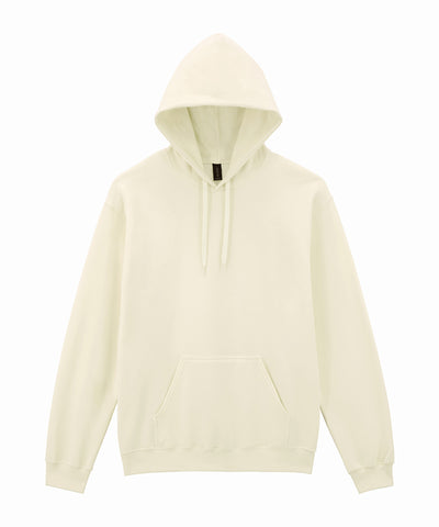 Sudadera con capucha de felpa de peso medio estilo suave para adultos | Blanco Roto - Marfil Claro