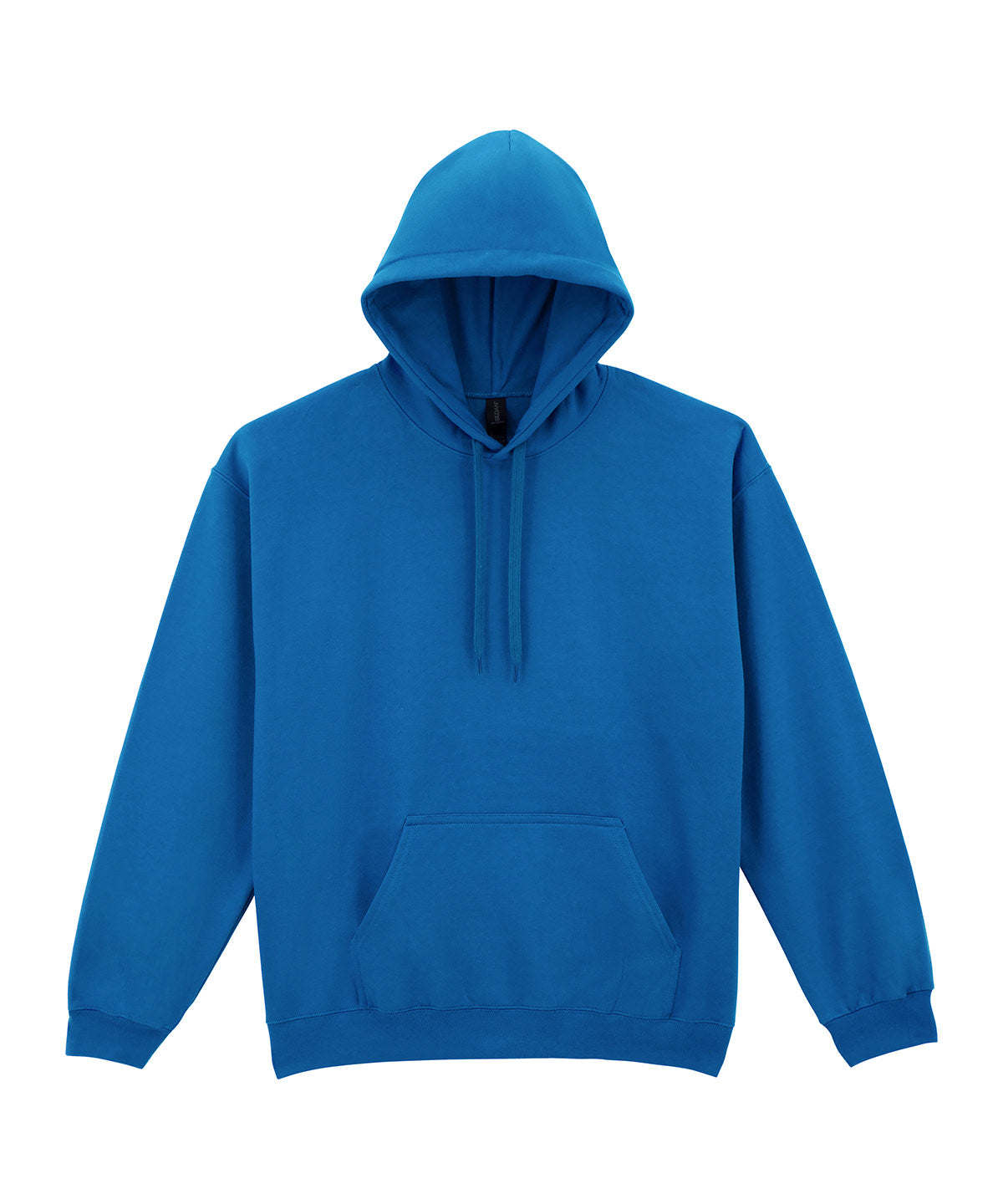 Sudadera con capucha de felpa de peso medio estilo suave para adultos | Azul Real - Azul Verdadero