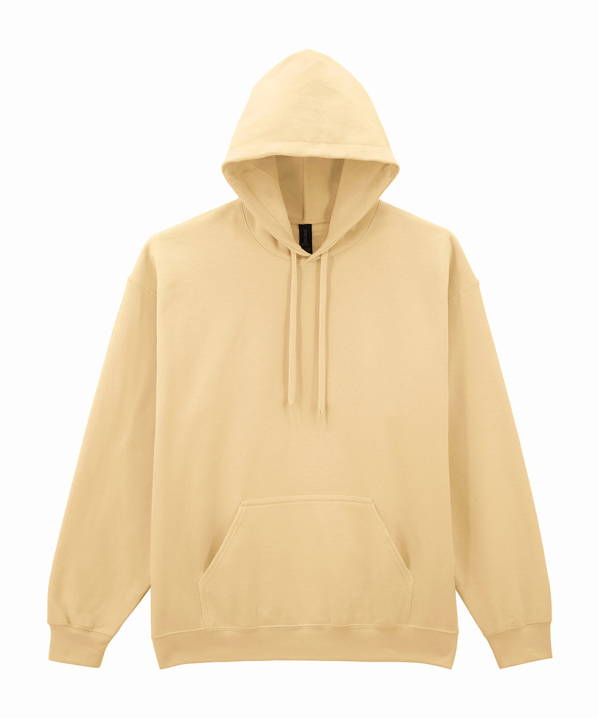 Sudadera con capucha de felpa de peso medio estilo suave para adultos | Amarillo Neblina