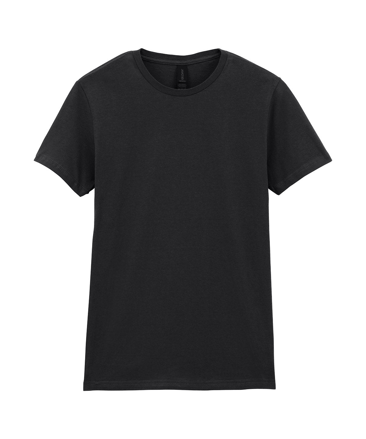 Camiseta de mujer de algodn peinado Softstyle | Negro - Carbn