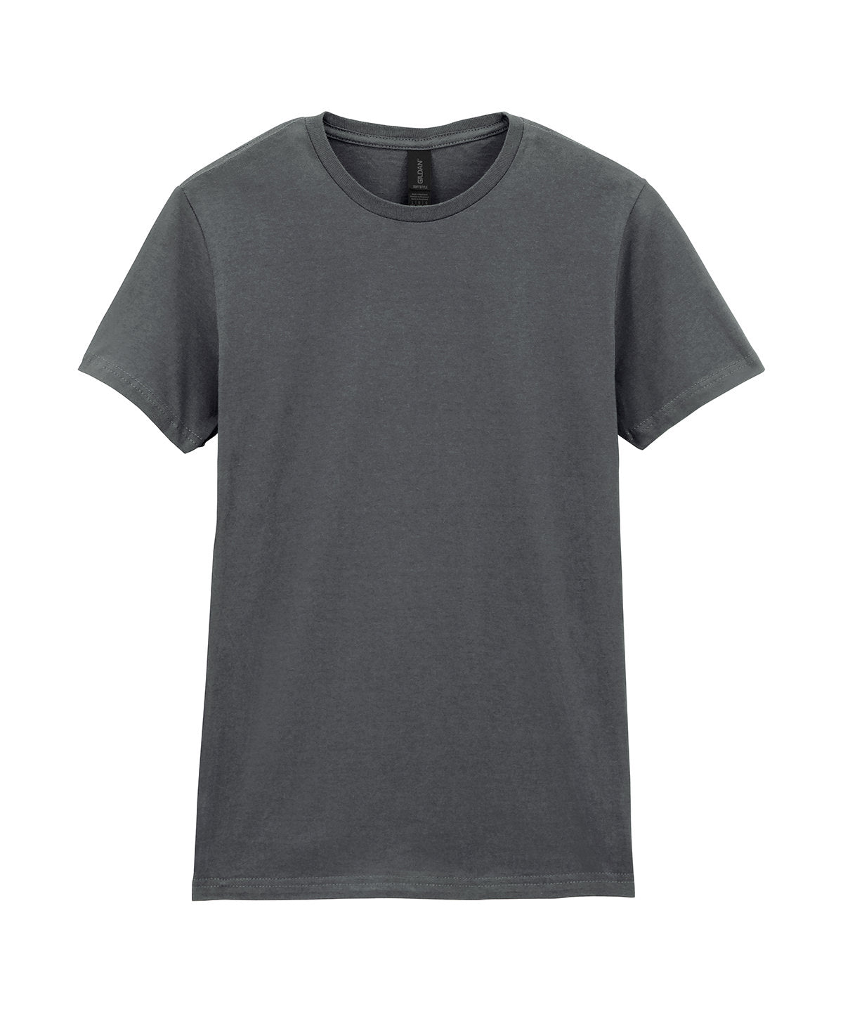 Camiseta de mujer de algodn peinado Softstyle | Gris Oscuro - Gris Carbn