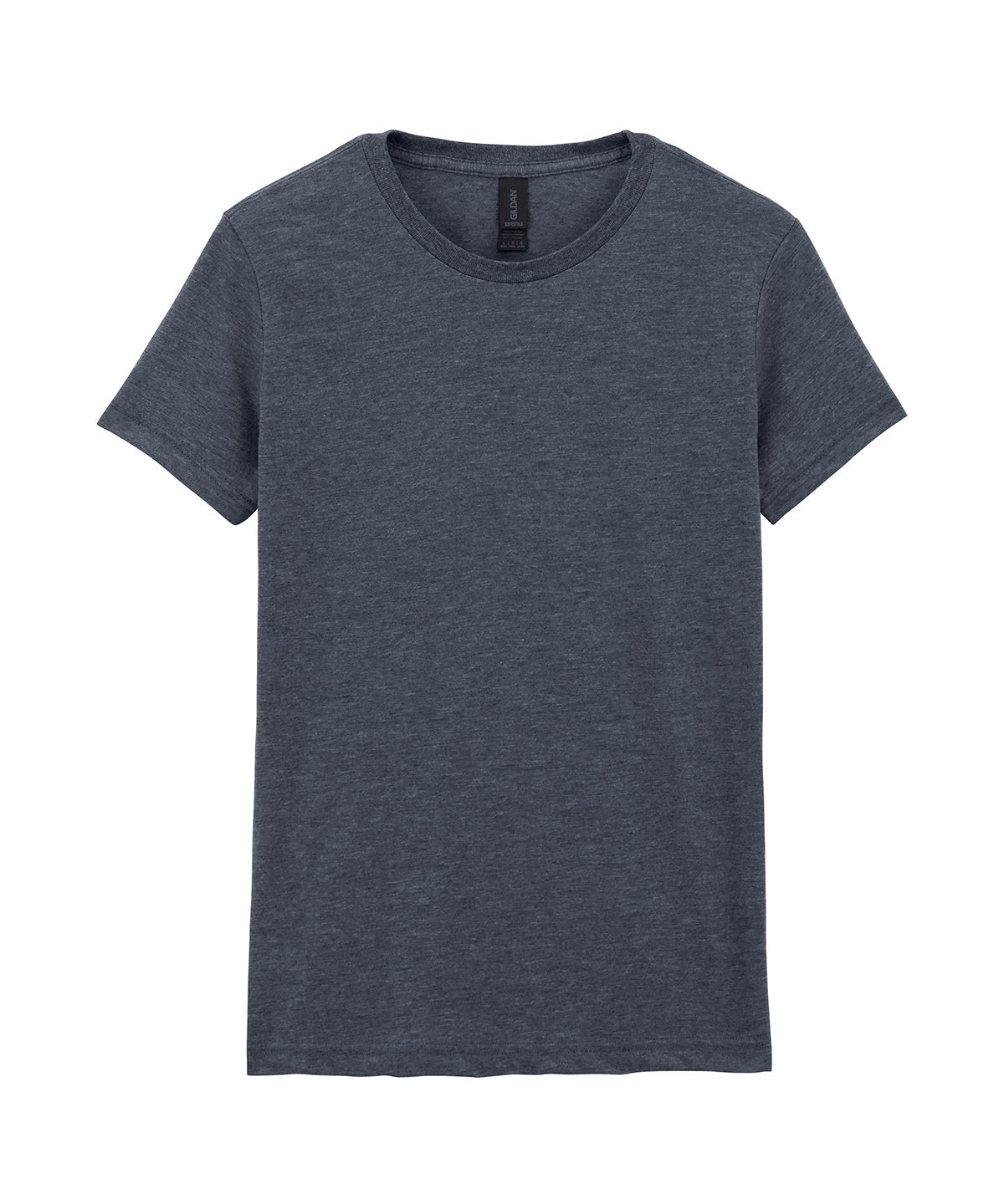 Camiseta de mujer de algodn peinado Softstyle | Gris Carbn Oscuro
