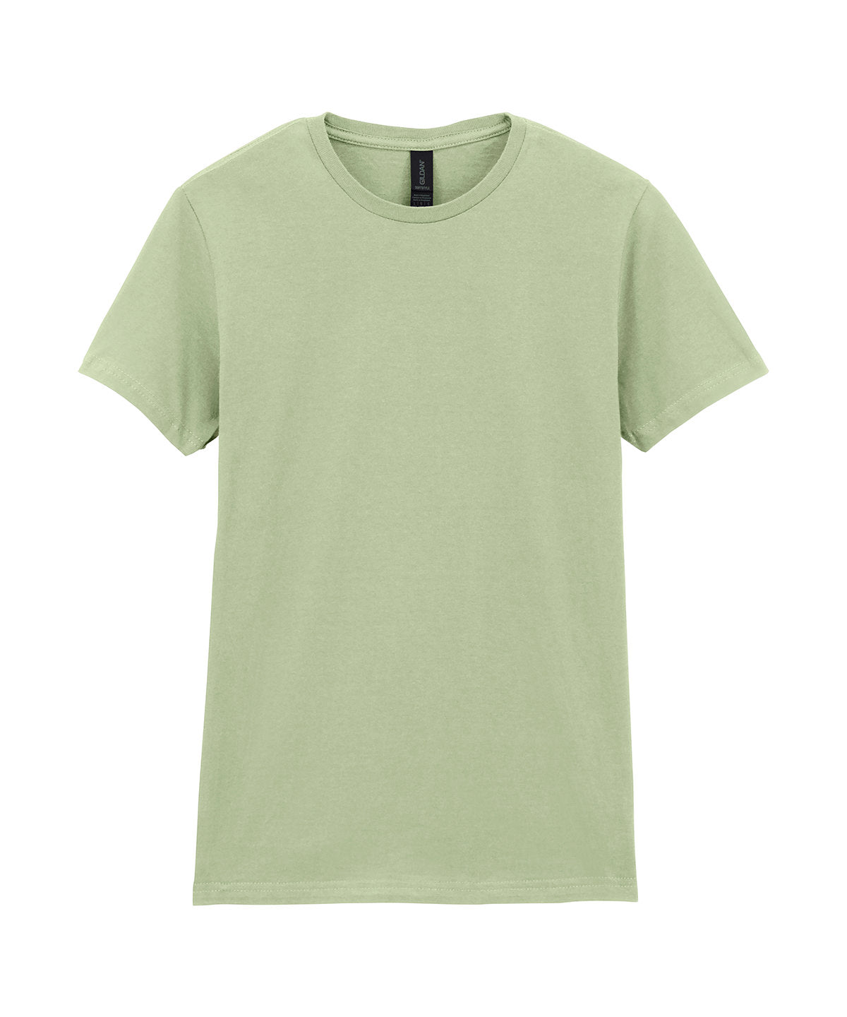 Camiseta de mujer de algodn peinado Softstyle | Pistacho - Lima Claro