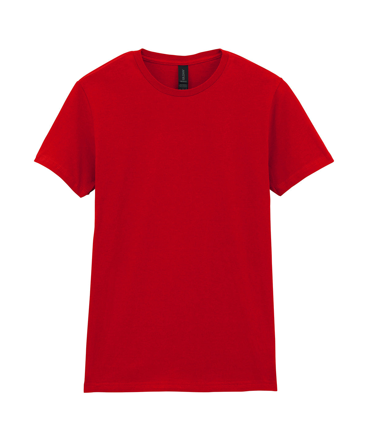 Camiseta de mujer de algodn peinado Softstyle | Rojo - Rojo Carmes Oscuro
