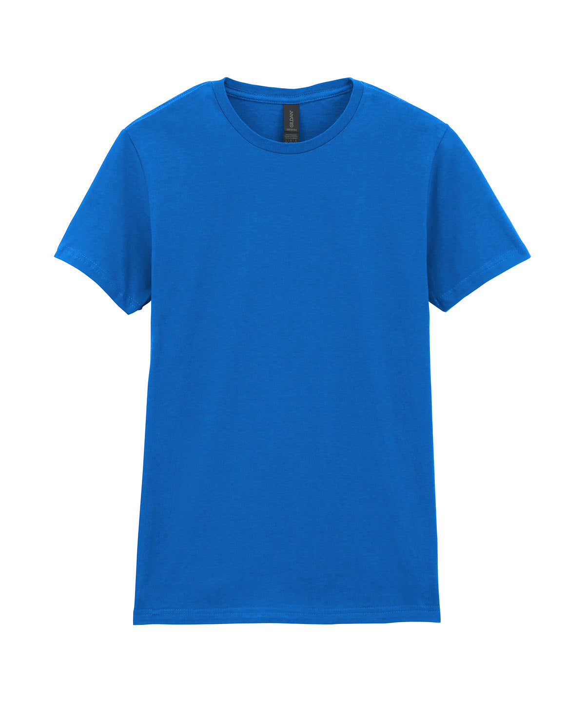 Camiseta de mujer de algodn peinado Softstyle | Azul Verdadero Brillante