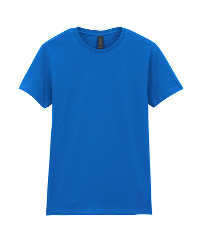 Camiseta de mujer de algodn peinado Softstyle | Azul Verdadero Brillante