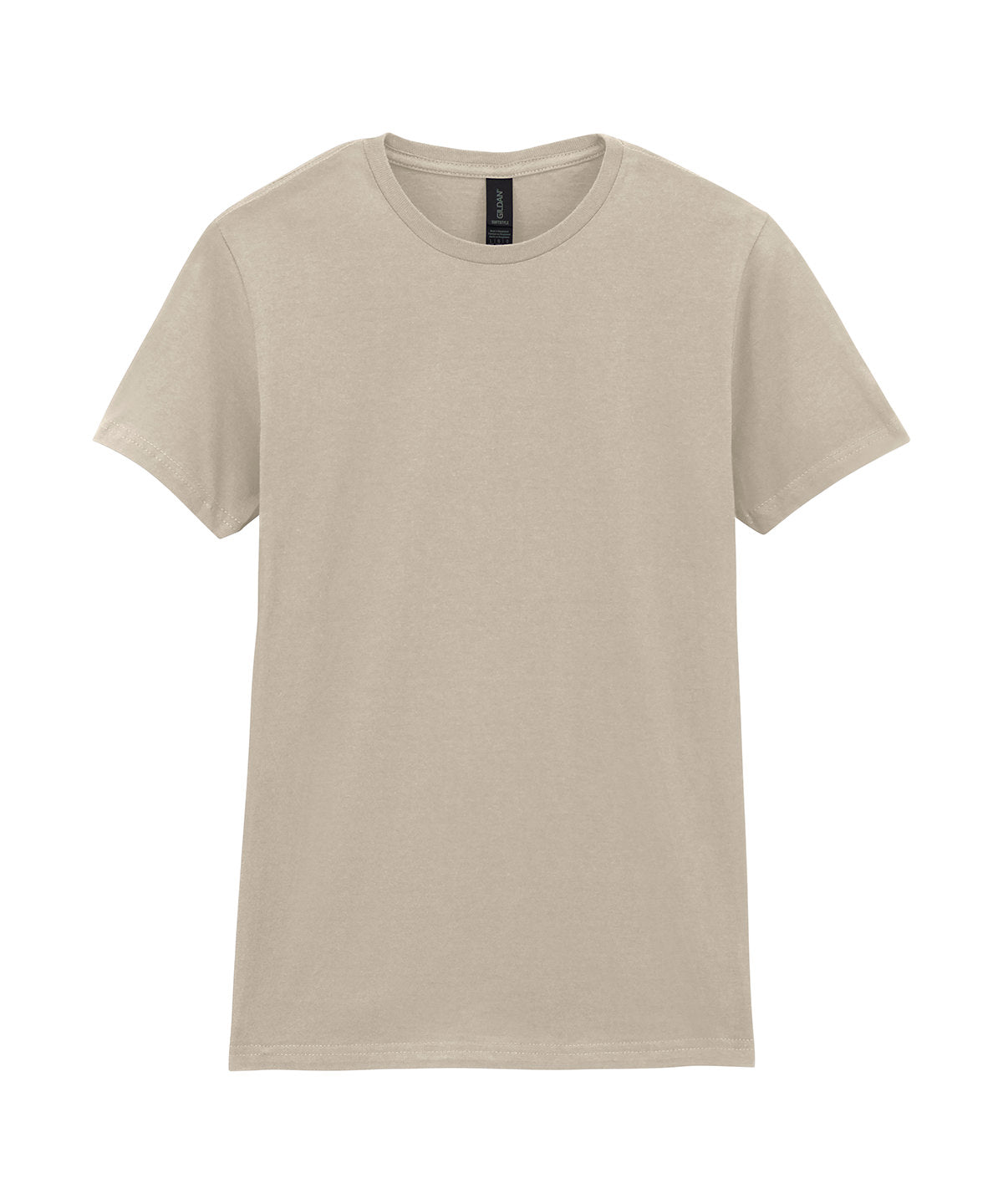 Camiseta de mujer de algodn peinado Softstyle | Arena - Beige Claro