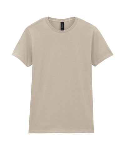 Camiseta de mujer de algodn peinado Softstyle | Arena - Beige Claro