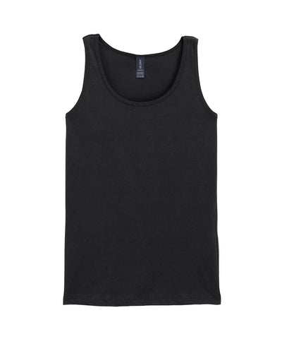 Camiseta de tirantes para mujer Softstyle | Negro - Carbn