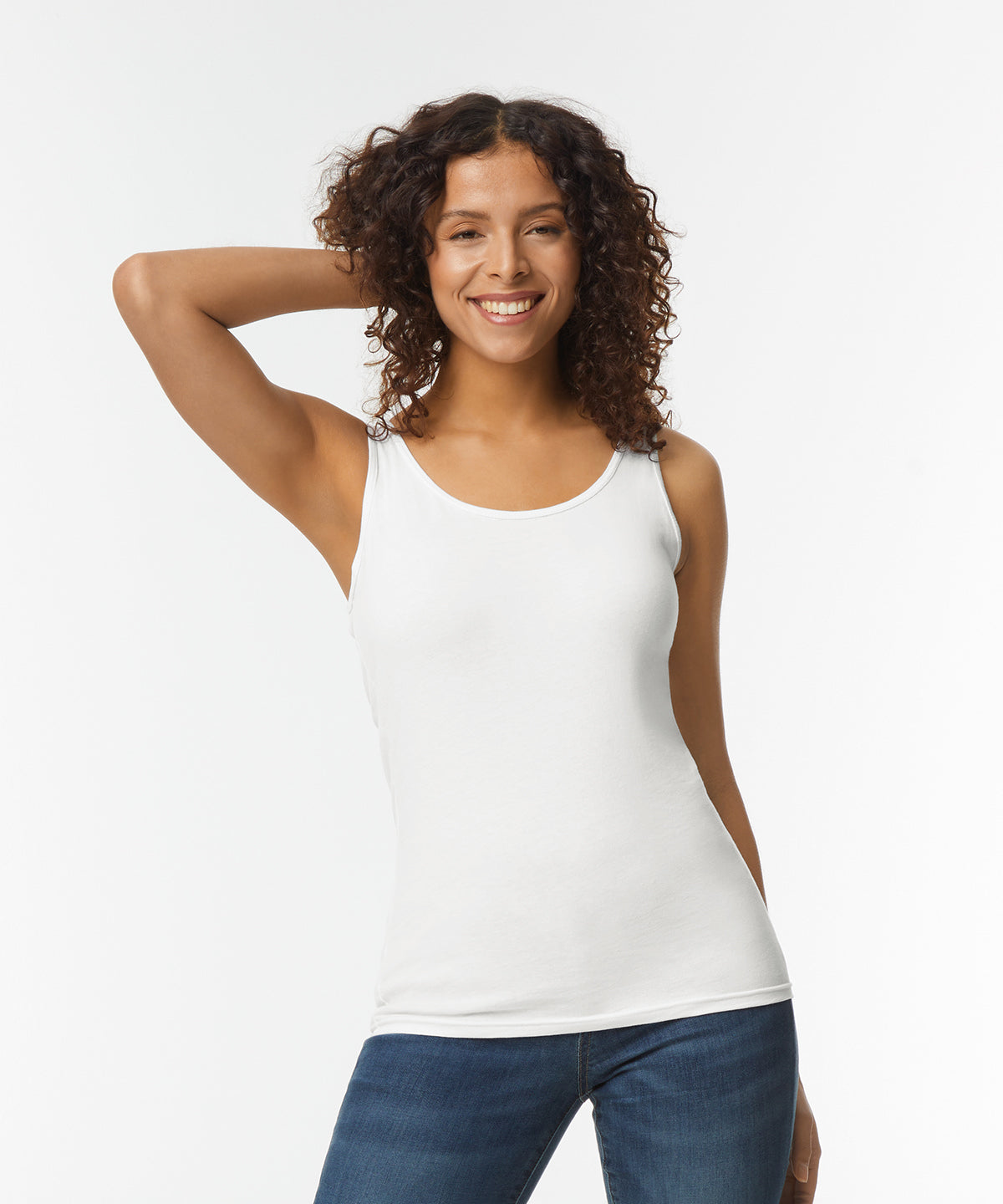 Camiseta de tirantes para mujer Softstyle | Blanco