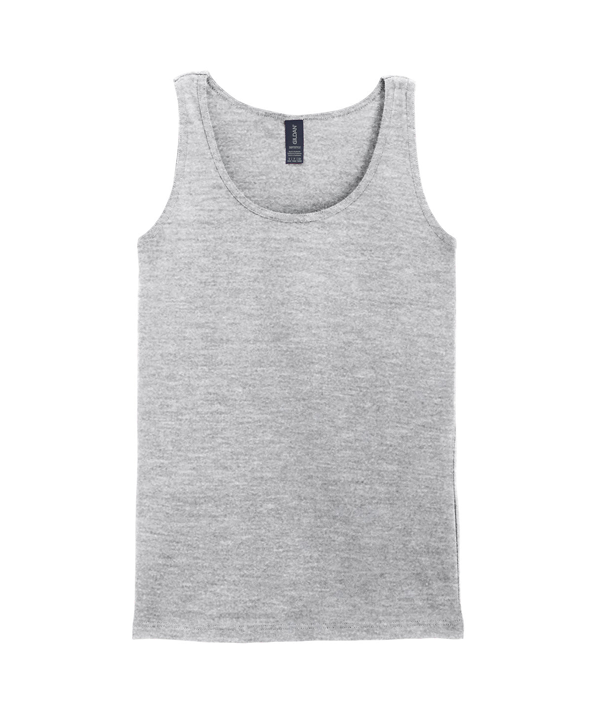 Camiseta de tirantes para mujer Softstyle | Gris Deportivo Ringspun