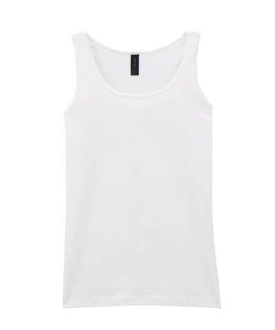 Camiseta de tirantes para mujer Softstyle | Blanco