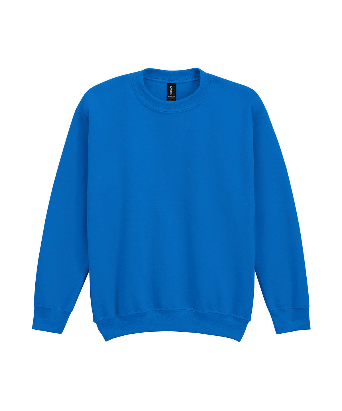 Sudadera juvenil con cuello redondo Heavy Blend | Azul Real - Azul Verdadero