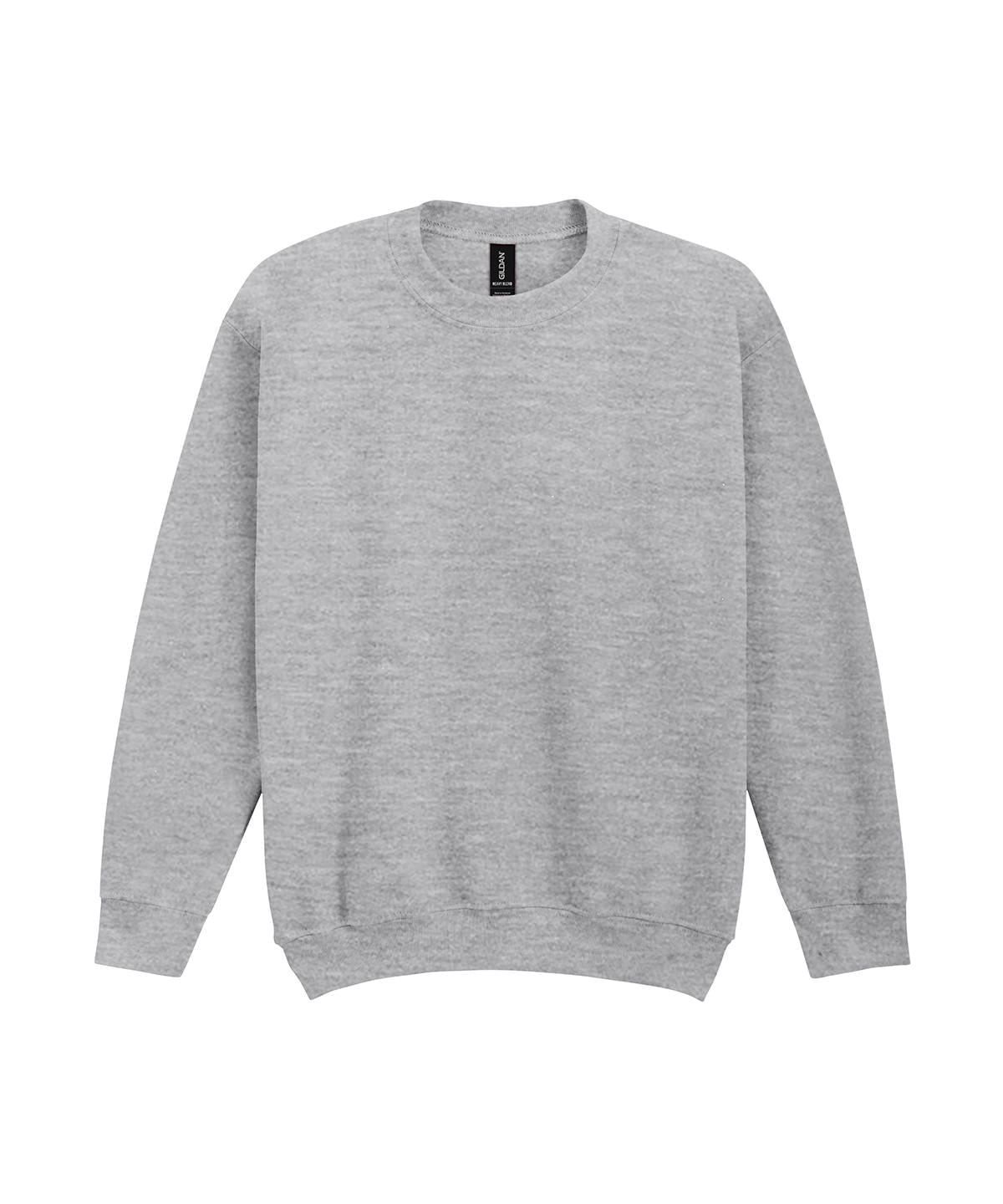Sudadera juvenil con cuello redondo Heavy Blend | Gris Deportivo