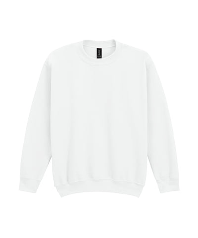 Heavy Blend Crewneck Sweatshirt für Jugendliche | Weiß