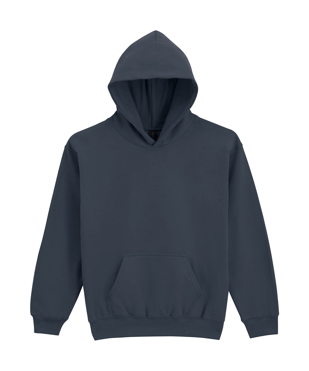 Sudadera con capucha de felpa de peso medio para jvenes de la lnea Softstyle | Gris Carbn Oscuro