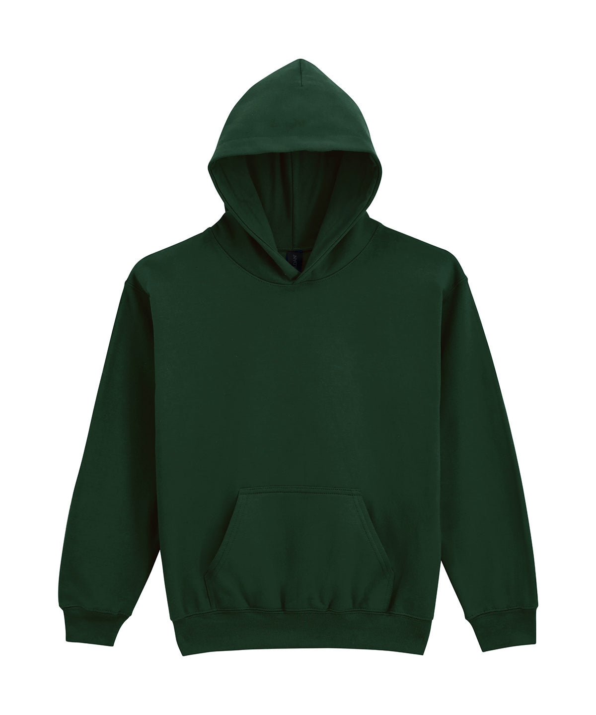 Sudadera con capucha de felpa de peso medio para jvenes de la lnea Softstyle | Verde Boscoso Brillante