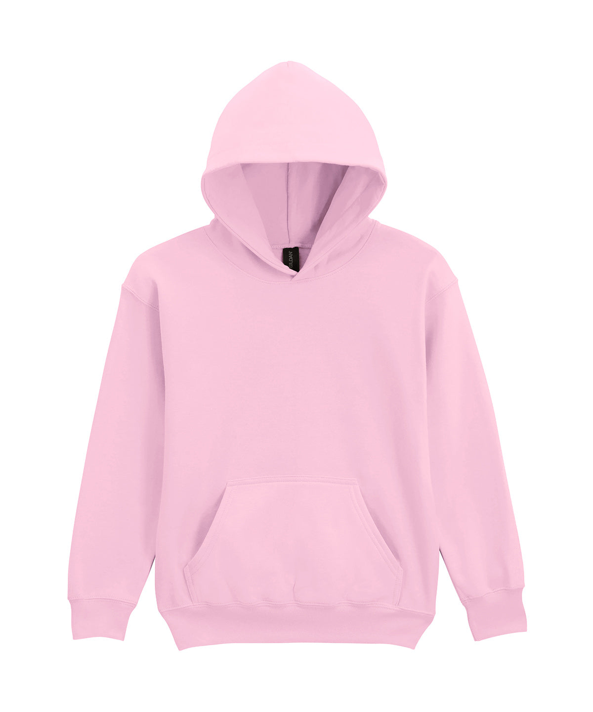 Sudadera con capucha de felpa de peso medio para jvenes de la lnea Softstyle | Rosa Plido