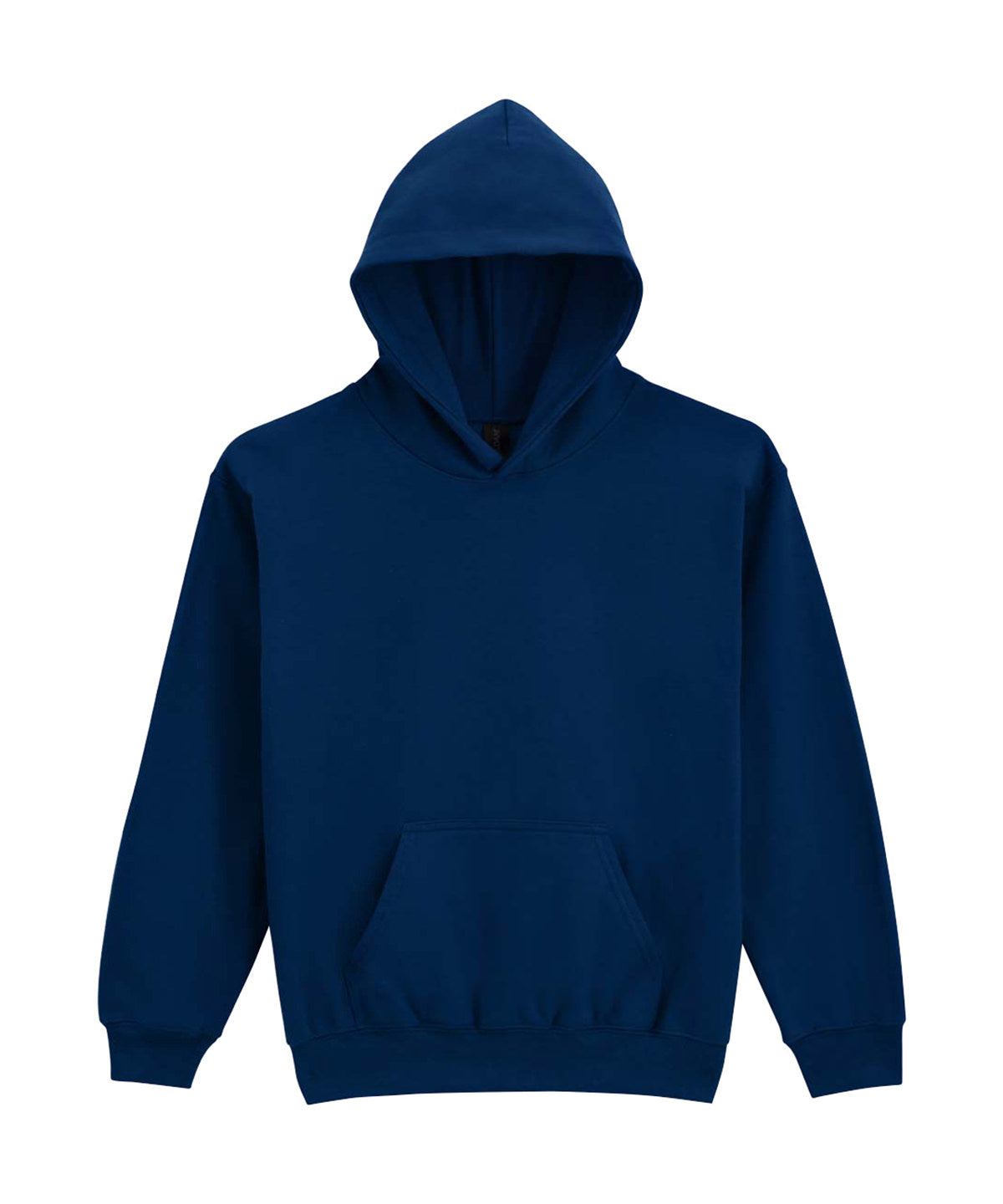 Sudadera con capucha de felpa de peso medio para jvenes de la lnea Softstyle | Azul Marino - Azul Marino Profundo