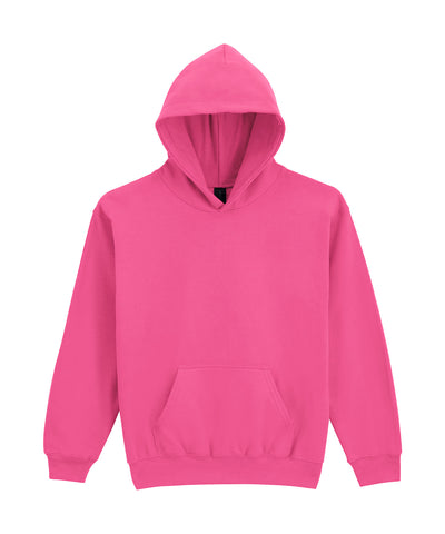 Sudadera con capucha de felpa de peso medio para jvenes de la lnea Softstyle | Limonada Rosa