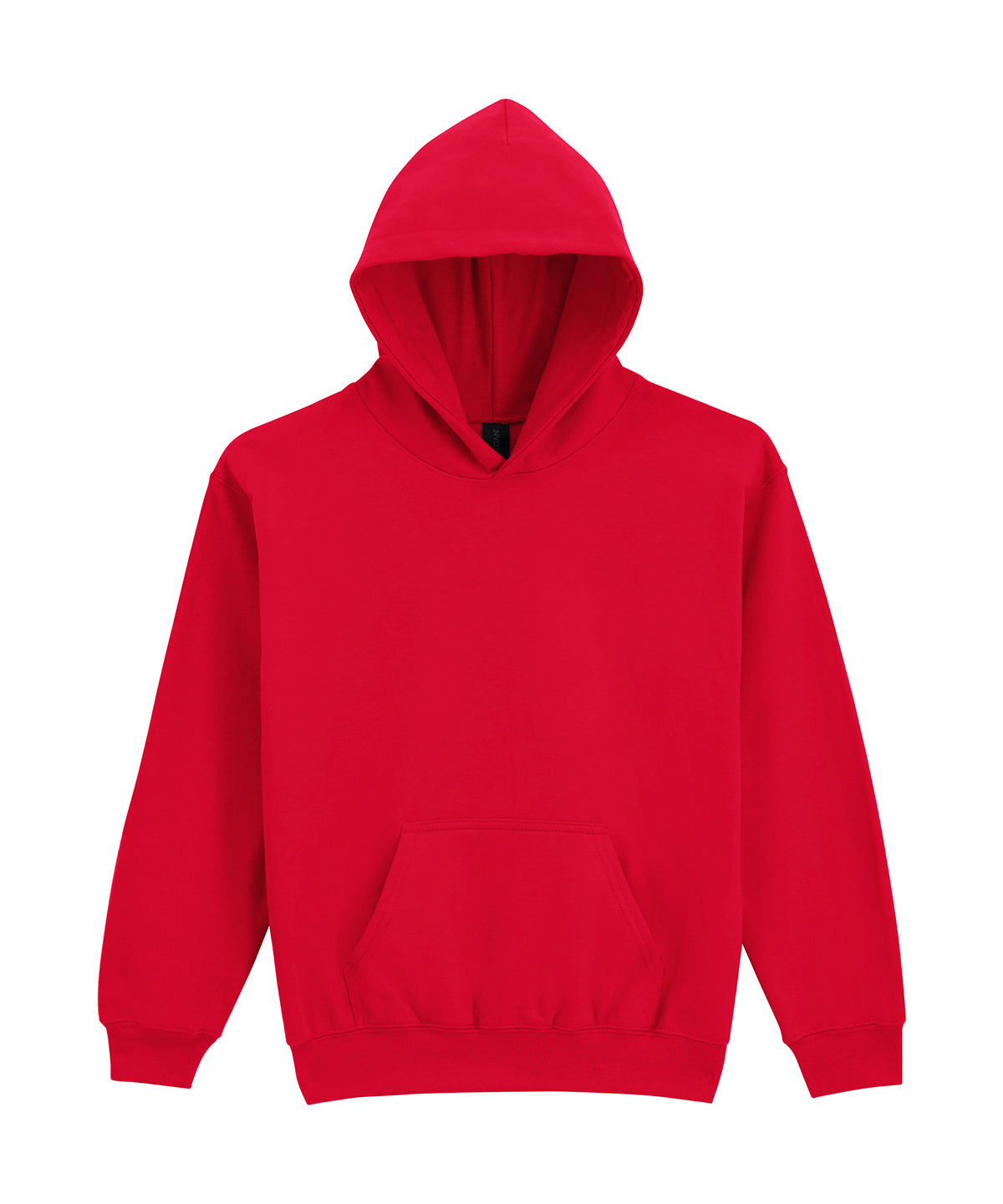 Sudadera con capucha de felpa de peso medio para jvenes de la lnea Softstyle | Rojo - Carmes