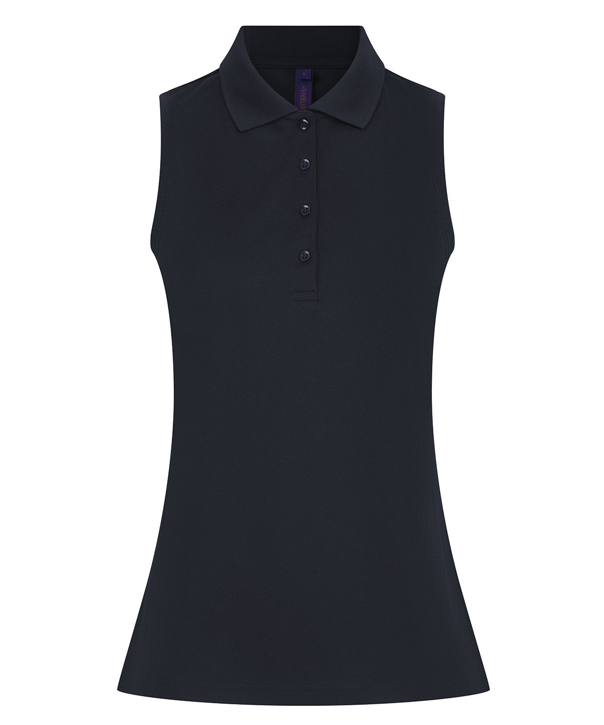 Camiseta polo sin mangas para mujer Coolplus® | Azul Marino