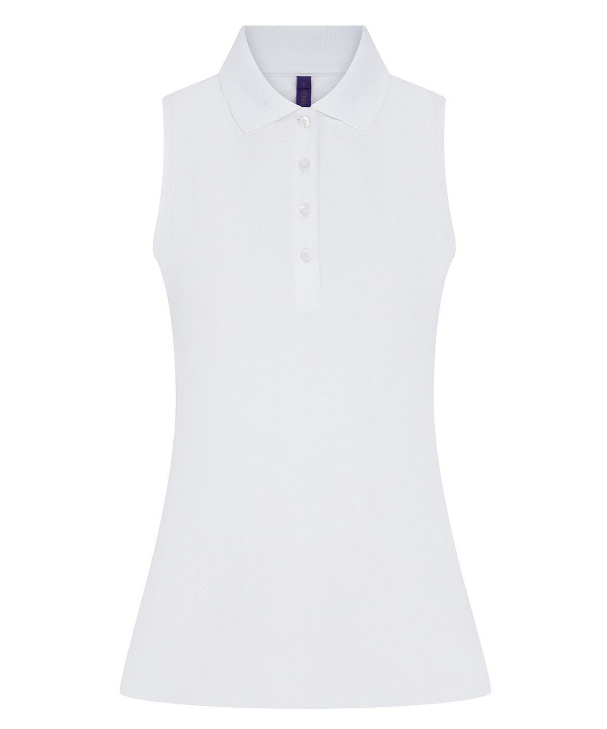 Camiseta polo sin mangas para mujer Coolplus® | Blanco