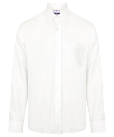 Antibakterielles, feuchtigkeitsableitendes Langarm-T-Shirt | Weiß