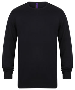 Jersey de cuello redondo | Negro