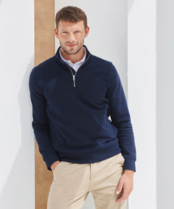 Sudadera unisexe supportable avec cremallera | nègre