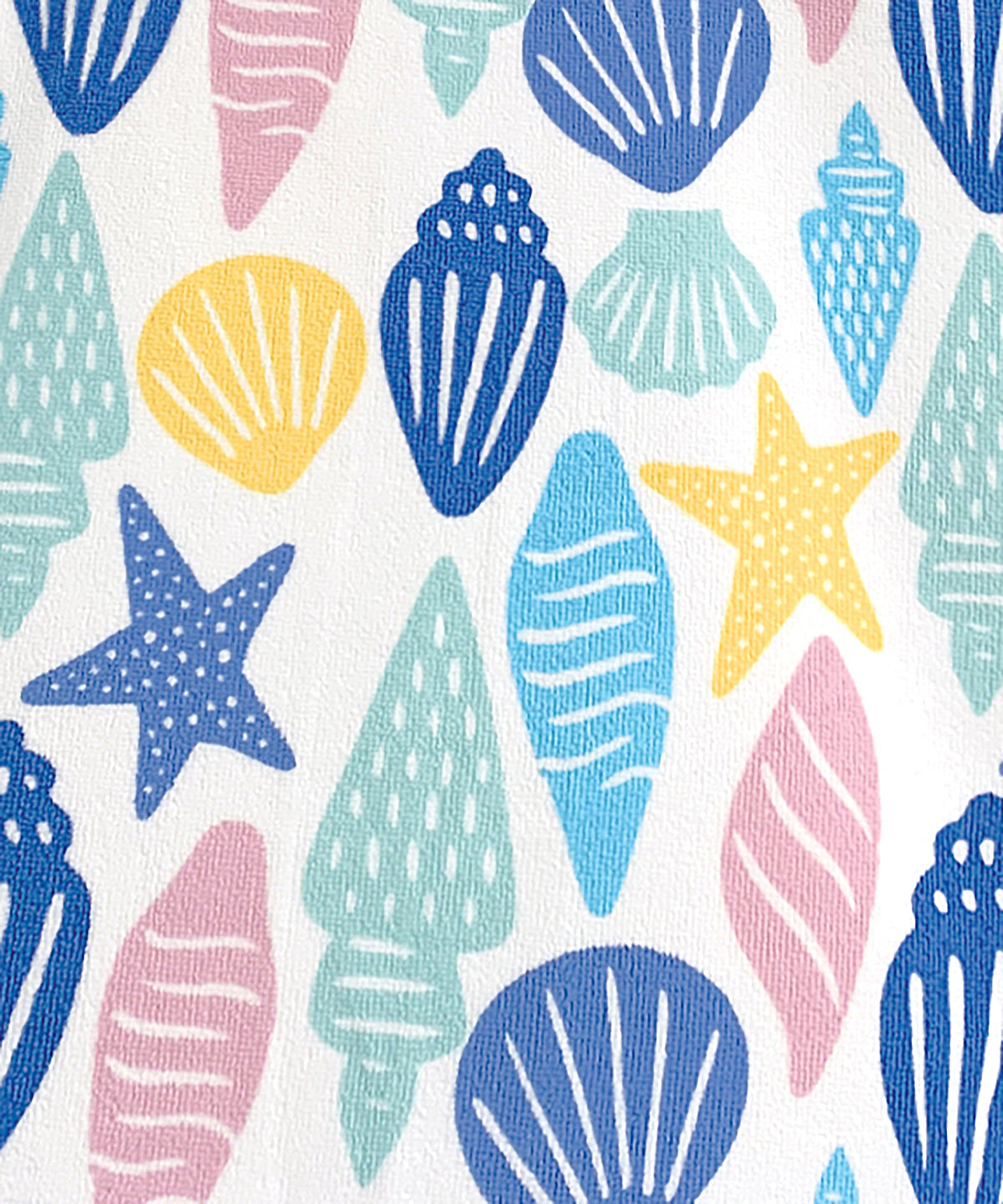 Bata de cambio de microfibra para nios pequeos | Conchas