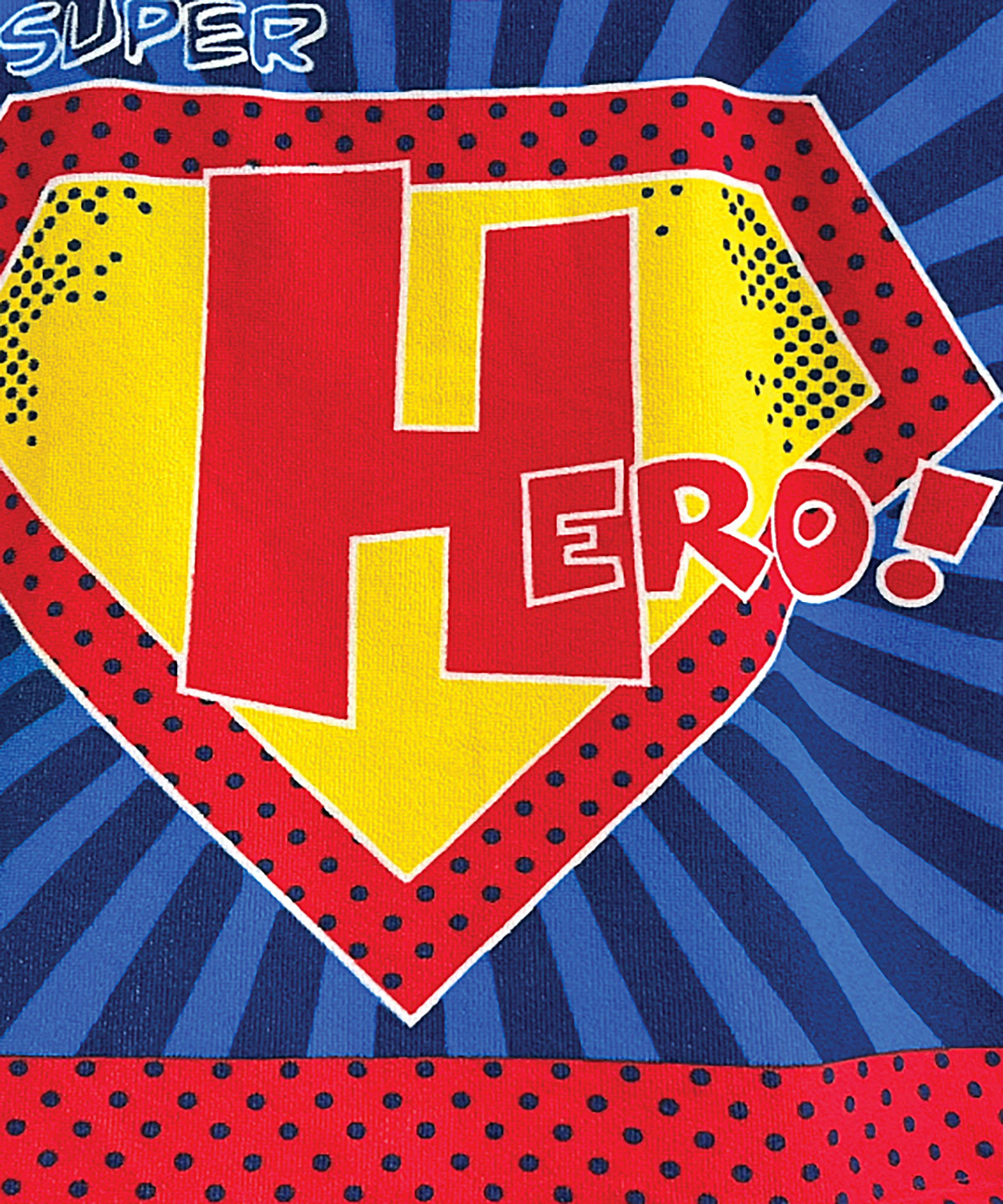 Bata de cambio de microfibra para nios | Super Hroe