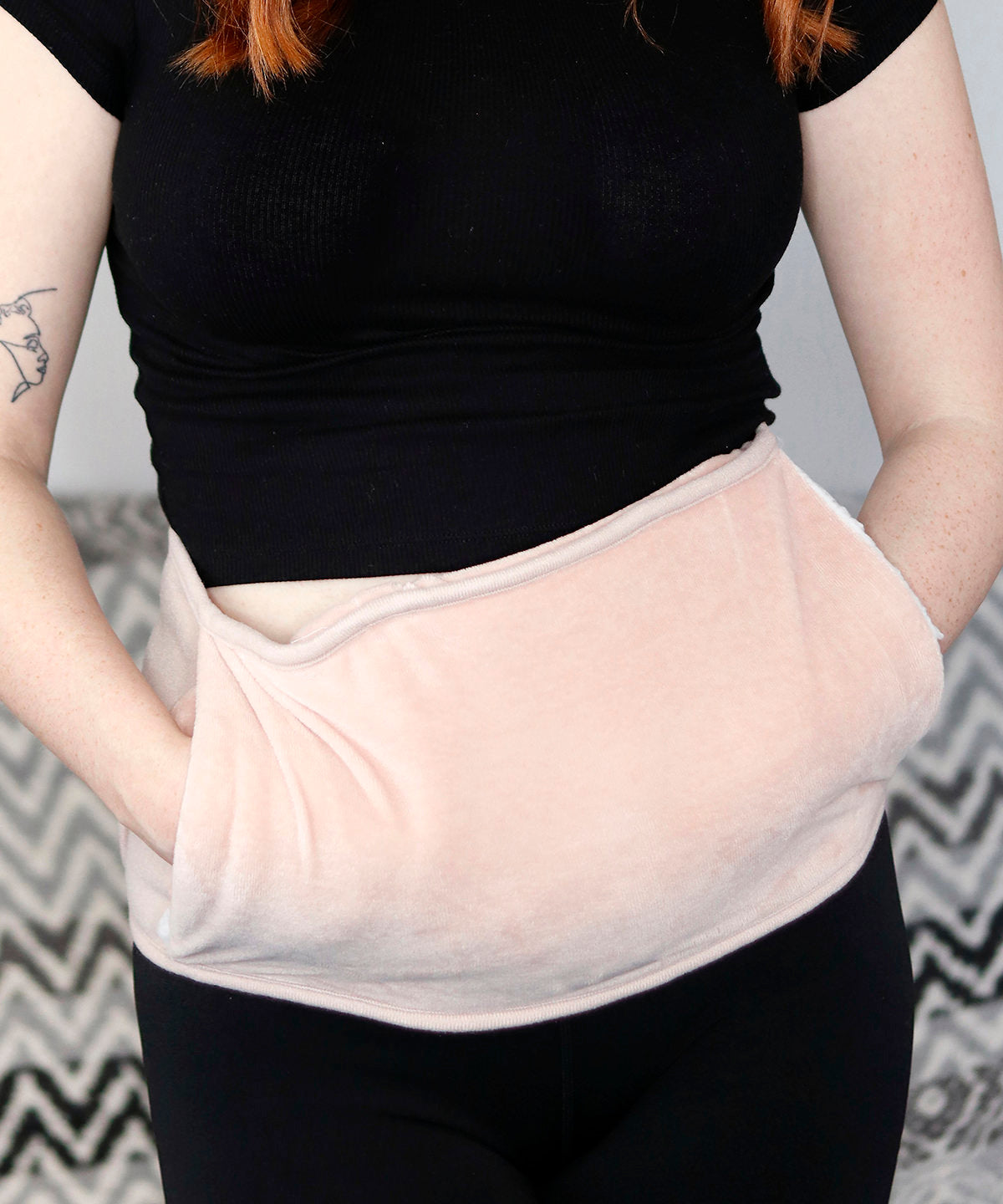 Bolsa de agua caliente envolvente | Rosa