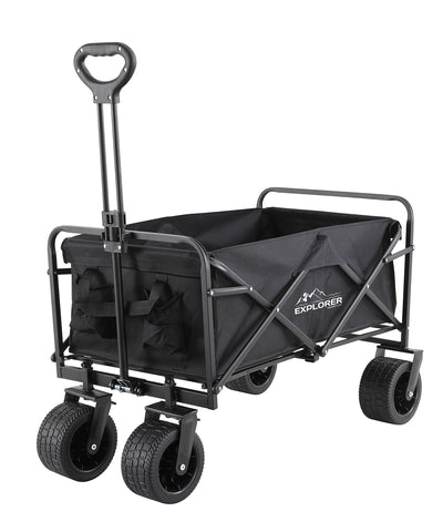 Carrito plegable Explorer | Negro