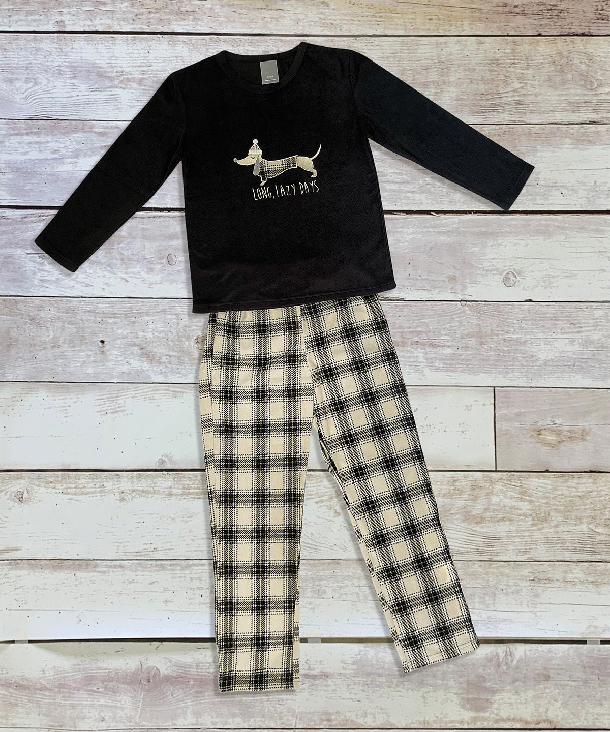 Pijama con apliques | Vaca De Las Highlands