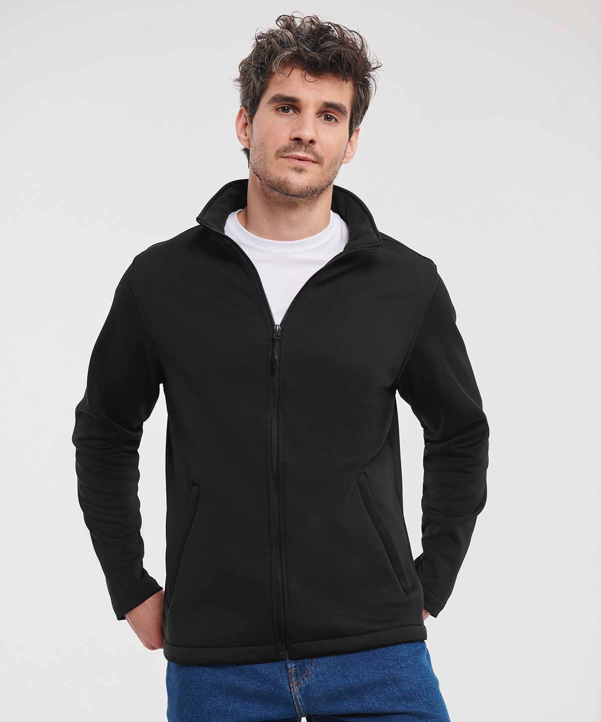 Smarte Softshelljacke | Schwarz