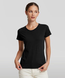 Camiseta clsica autntica para mujer | Negro