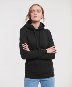 Sudadera con capucha autntica para mujer | Negro - Carbn Oscuro