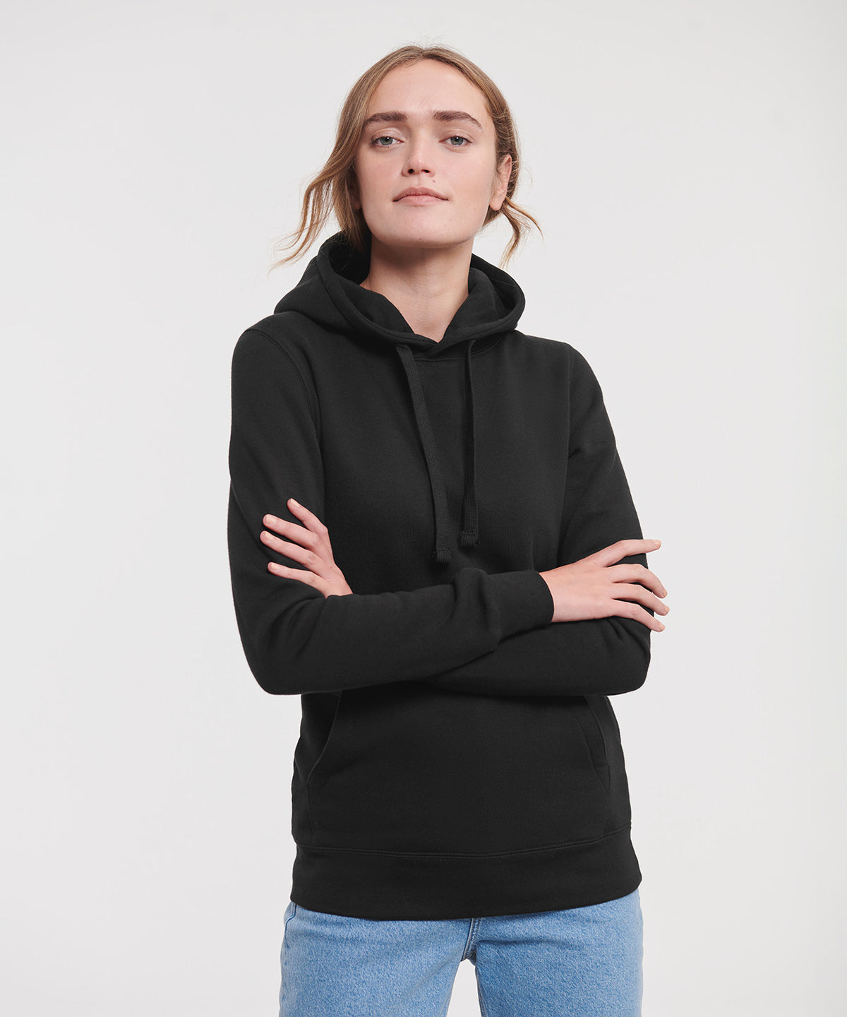 Authentic Damen Hoodie | Oxford Grau