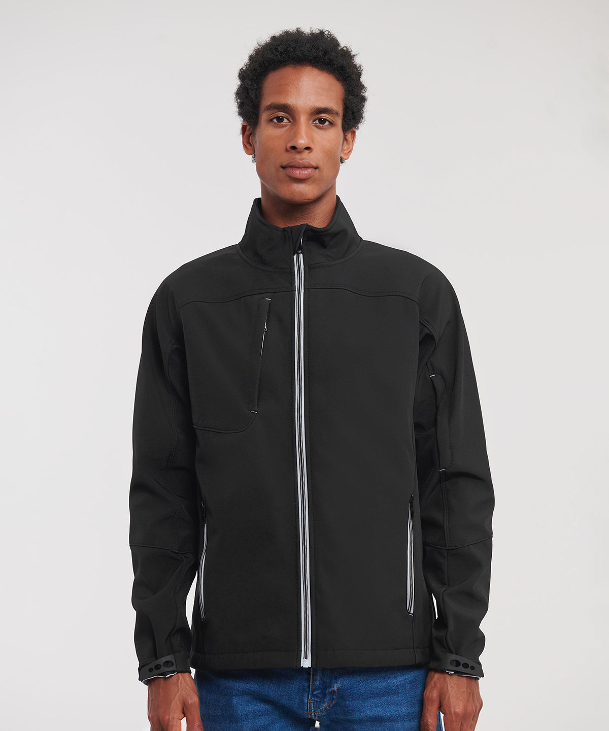 Bionic Softshell Jacke | Eisengrau