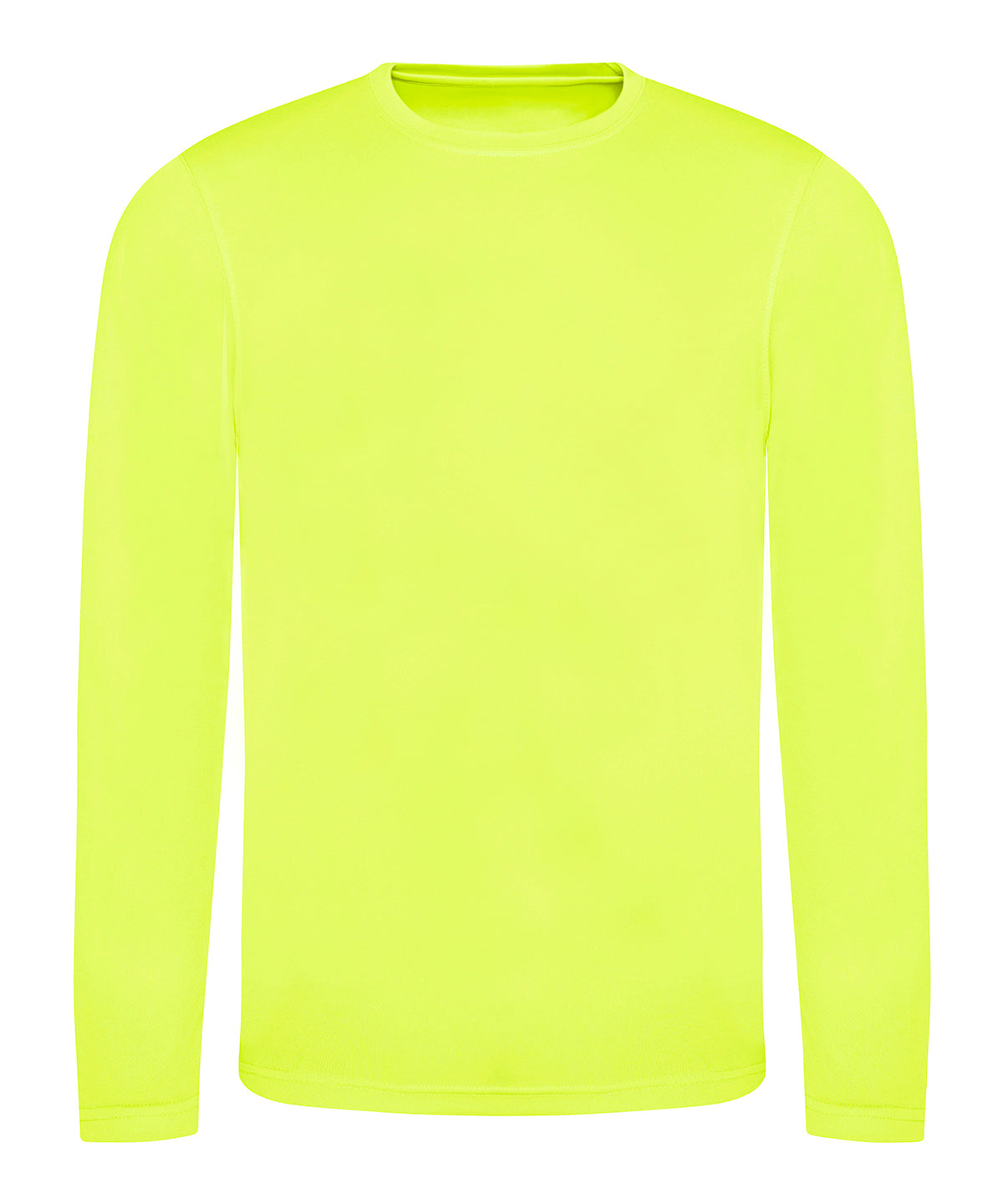 Camiseta fresca de manga grande | Amarillo Elctrico