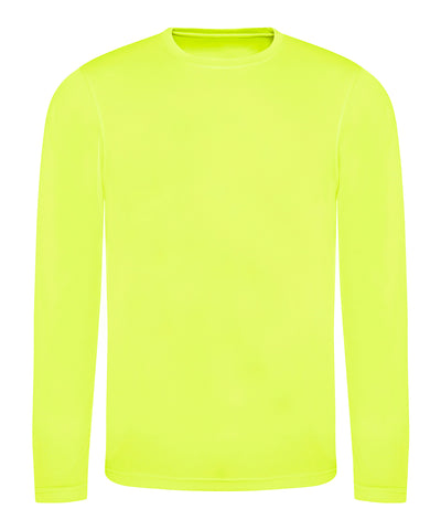 Camiseta fresca de manga larga | Amarillo Elctrico