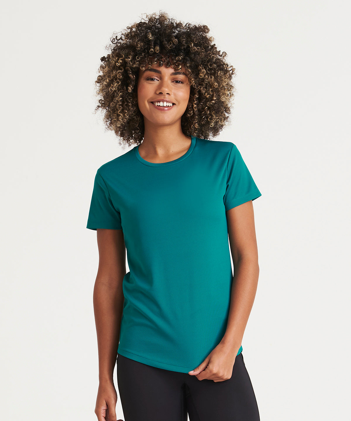 Cooles Damen T-Shirt | Smaragdgrün